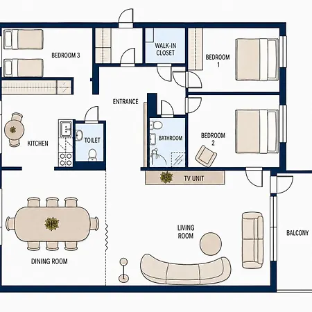 Apartmán Skyline Penthouse Rovaniemi